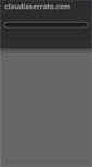 Mobile Screenshot of claudiaserrato.com